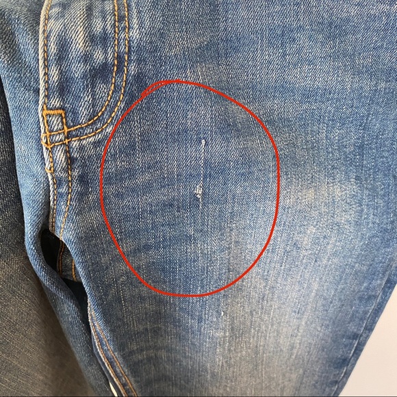 Anthropologie Pilcro Slim Straight Raw Hem Jeans - Picture 13 of 13